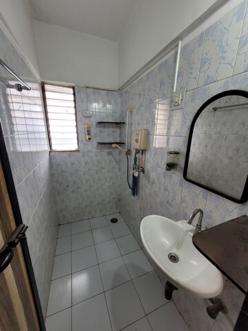 Bathroom in 1 BHK Apartment at Sandeep Terrace, Chembur – for Rent