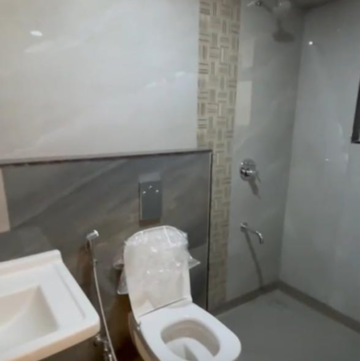 Bathroom in 2 BHK Apartment at Pegasus Megapolis Serenity, Hinjewadi Phase 3 – for Rent
