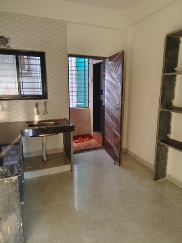 Kitchen in 1 RK Apartment at Wadgaon Sheri – for Rent