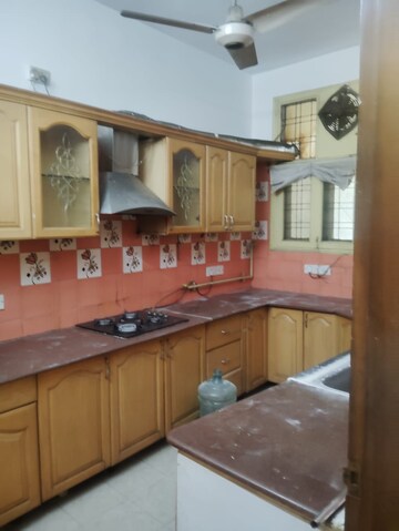 Kitchen in 3 BHK Builder Floor at Sarvodaya Enclave – for Rent