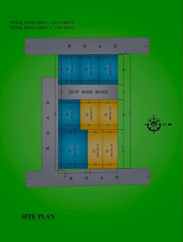  Plot – Exterior View View at Jankipuram - for Sale