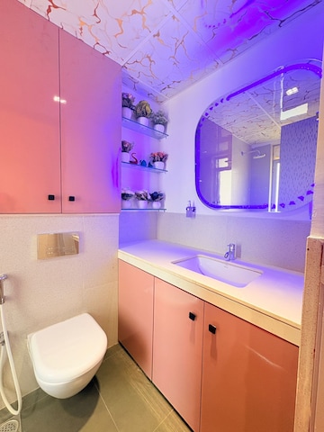 Attached Bathroom in 2 BHK Apartment at Piramal Vaikunth, Balkum Pada – for Sale