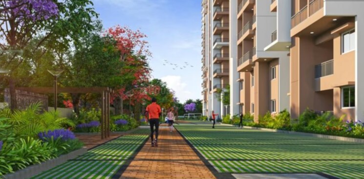 Garden, poulomi-anate 3 Bedroom 2130 Sq.Ft. Apartment In Kokapet Hyderabad 9750216