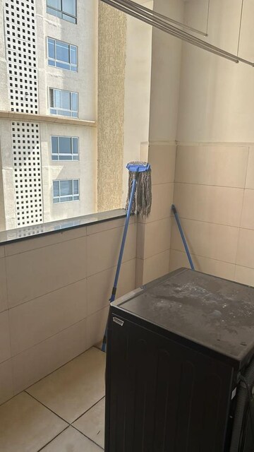 Balcony in 3 BHK Apartment at My Home Bhooja, Hi Tech City – for Rent