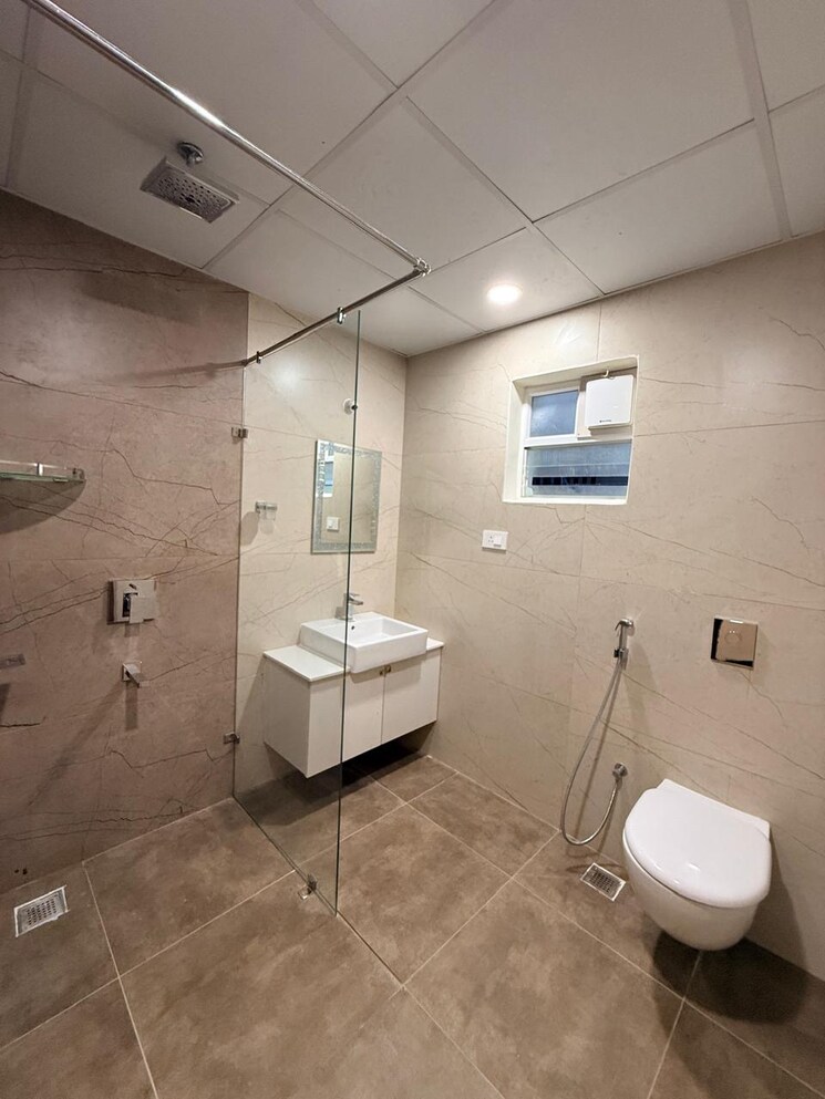 Bathroom, hallmark-skyrena 3 Bedroom 2255 Sq.Ft. Apartment In Narsingi Hyderabad 9750295
