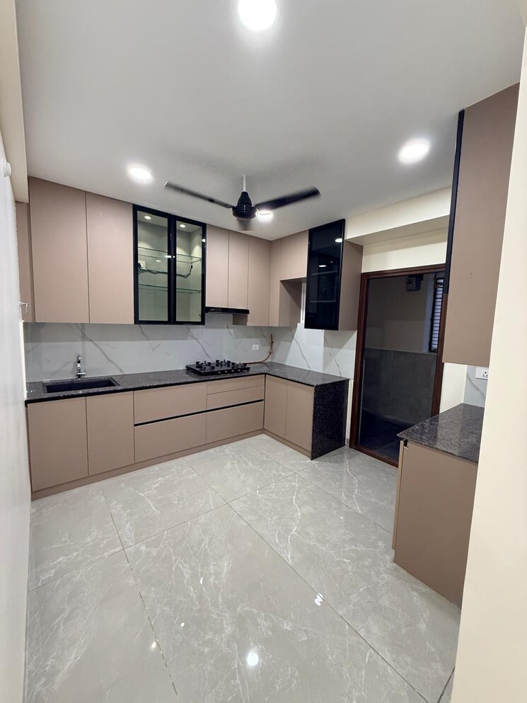 Kitchen, hallmark-skyrena 3 Bedroom 2255 Sq.Ft. Apartment In Narsingi Hyderabad 9750295