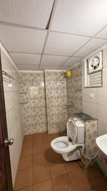 Bathroom in 2 BHK Apartment at Ratan Galaxy, Vrindavan Yojna – for Rent