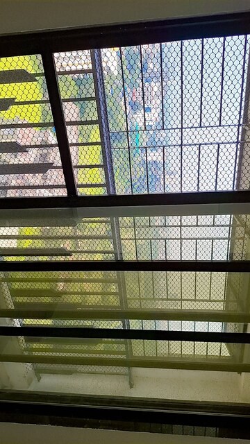 Balcony in 2 BHK Apartment at Dynamic Crest, Shilphata – for Rent