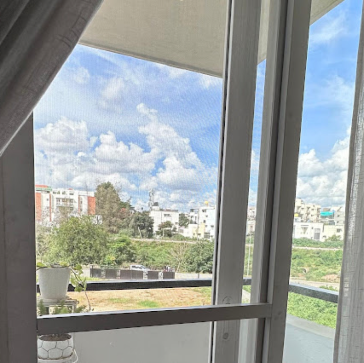 Balcony, thanisandra 2 Bedroom 1200 Sq.Ft. Apartment In Thanisandra Bangalore 9750402