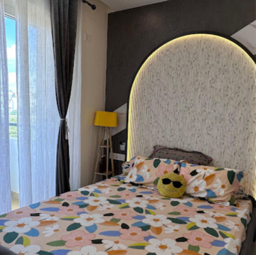 Bedroom in 2 BHK Apartment at Thanisandra – for Rent