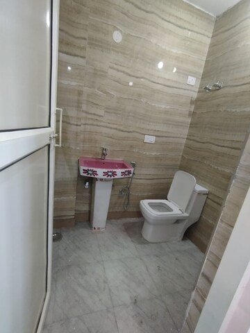 Bathroom in 1 BHK Builder Floor at Chattarpur – for Rent