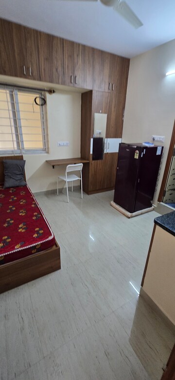 Kitchen in 1 RK Apartment at Doddanekundi – for Rent