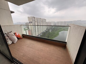 Balcony in 4 BHK Penthouse at Lodha Lakeshore Greens, Dombivli East – for Rent