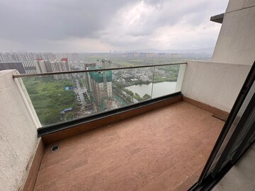 Balcony in 4 BHK Penthouse at Lodha Lakeshore Greens, Dombivli East – for Rent