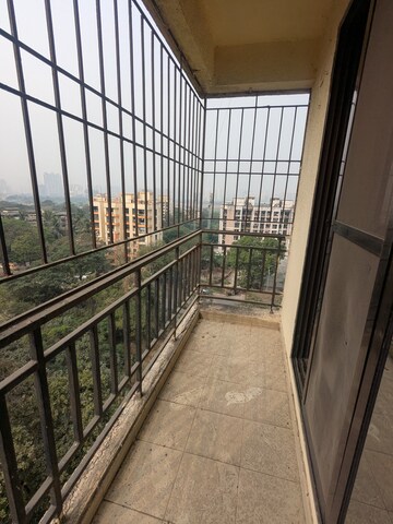 Balcony in 2 BHK Apartment at Shree Nandanvan homes, Kalwa – for Sale