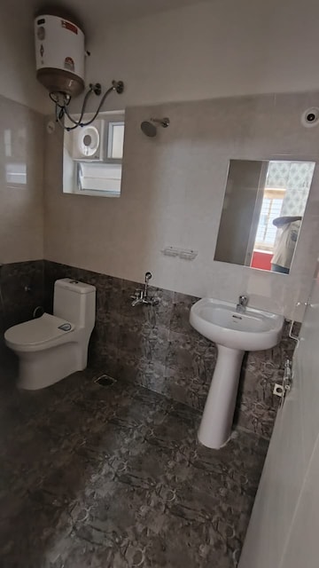 Bathroom in 2 BHK Apartment at Arvind Skylands, Jakkuru – for Rent