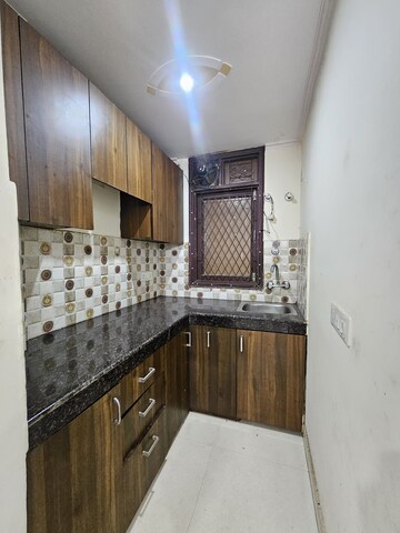 Kitchen in 1 BHK Apartment at Palm Residency Chhatarpur, Chattarpur – for Rent