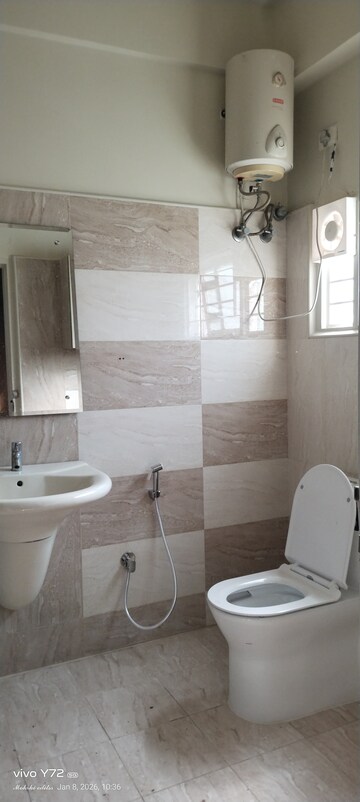 Bathroom in 3 BHK Apartment at Aparanji Estate, Madhapur – for Rent