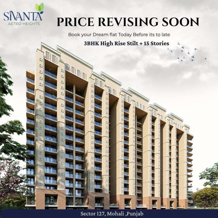 Exterior View, sivanta-residency 3 Bedroom 1700 Sq.Ft. Apartment In Mohali Sector 127 Chandigarh 9750914
