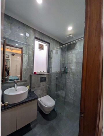 Bathroom in 3 BHK Builder Floor at Empire Floors, Sector 57 – for Rent