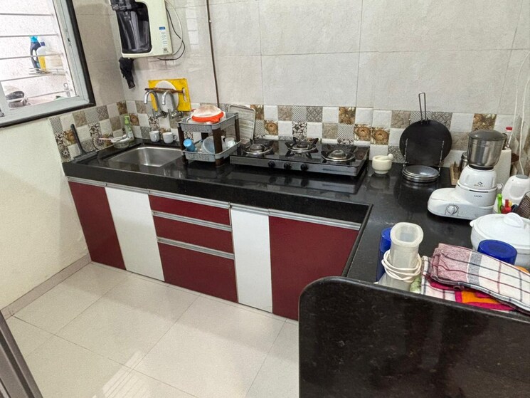 Kitchen, vardhaman-dreams-phase-ii 3 Bedroom 1200 Sq.Ft. Apartment In Wakad Pune 9750989