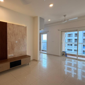 Living Room in 2 BHK Apartment at Sobha Dream Gardens, Kannur – for Rent