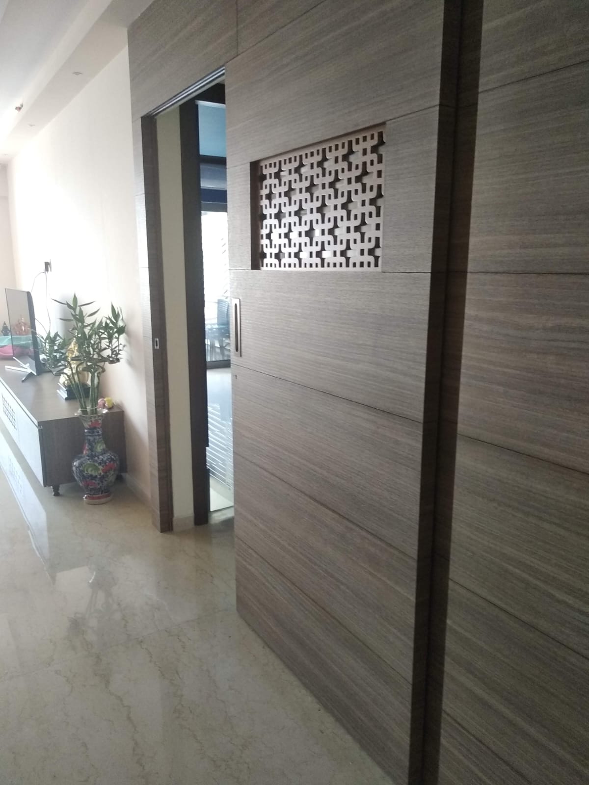 Living Room in 4 BHK Apartment at Adani Group Western Heights, Andheri West – for Rent