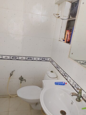 Bathroom in 2 BHK Apartment at Ajmera Bhakti Park, Bhakti Park – for Rent