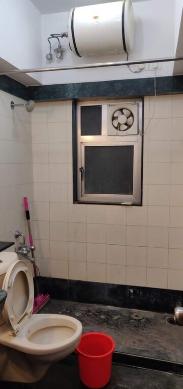 Bathroom in 2 BHK Apartment at Ajmera Bhakti Park, Bhakti Park – for Rent