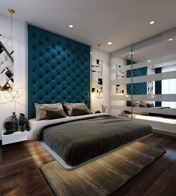 Living Room in 2 BHK Apartment at Ganga Platino, Kharadi – for Rent