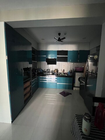 Kitchen in 2 BHK Apartment at Nyati Elysia, Kharadi – for Rent