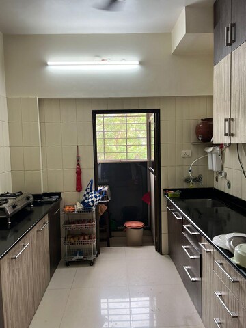 Kitchen in 3 BHK Apartment at Dattani Shelter, Goregaon West – for Rent