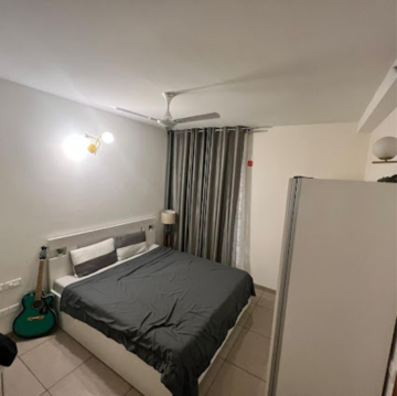 Bedroom in 2 BHK Apartment at Prestige Royale Gardens, Avalahalli – for Rent