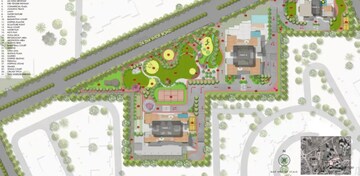 Master Plan in 4 BHK Apartment at Ganga Anantam, Sector 85 – for Sale