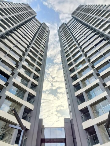 Staircase in 3 BHK Apartment at VJ Yashwin Nuovo Centro, Wakad – for Rent