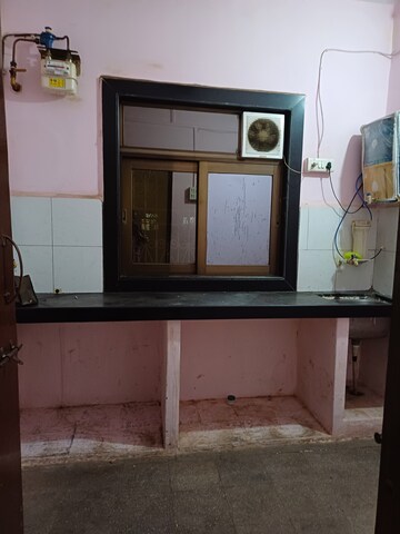 Kitchen in 1 RK Apartment at Gharonda Housing, Ghansoli – for Rent