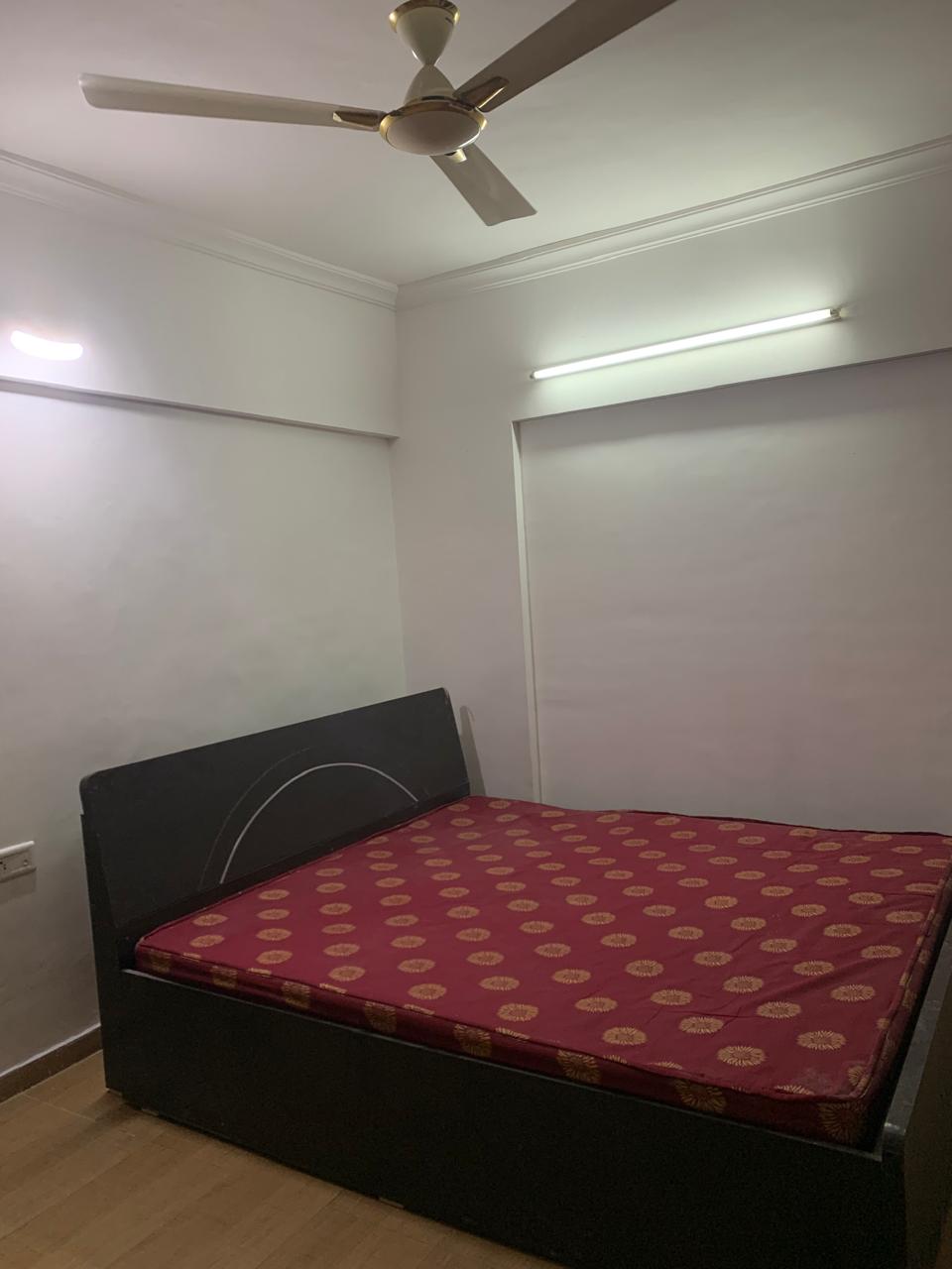 Bedroom in 2 BHK Apartment at GK Rose Woods, Pimple Saudagar – for Rent