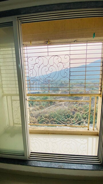 Balcony in 1 BHK Apartment at KIPL Morya, Kasarvadavali – for Rent