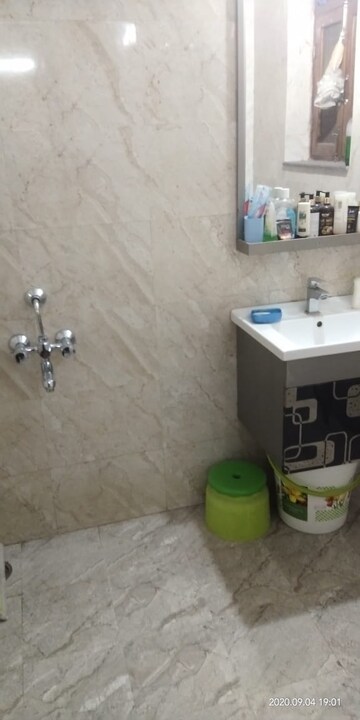 Bathroom in 3 BHK Builder Floor at Sector 23a – for Rent