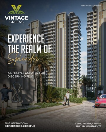 3 BHK Apartment – Exterior View View at International Airport Road - for Sale