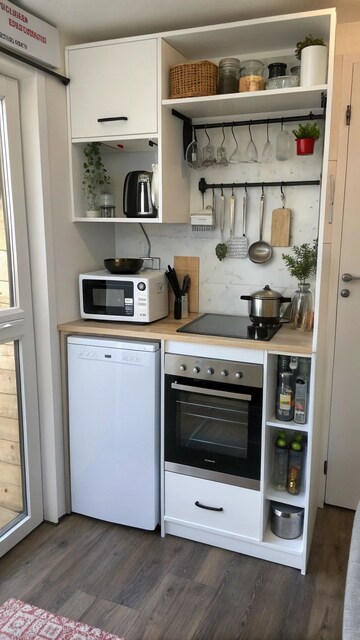 Kitchen in  Pg at Vineet Khand – for Rent