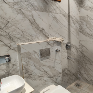 Bathroom in 3 BHK Apartment at Pitampura – for Sale