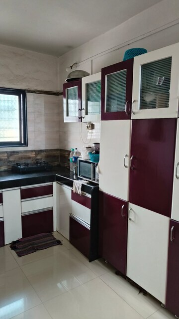 Kitchen in 3 BHK Apartment at Sree Mangal Aishwaryam Greens Phase II, Wakad – for Rent
