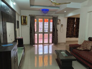Living Room in 3 BHK Apartment at Sree Mangal Aishwaryam Greens Phase II, Wakad – for Rent