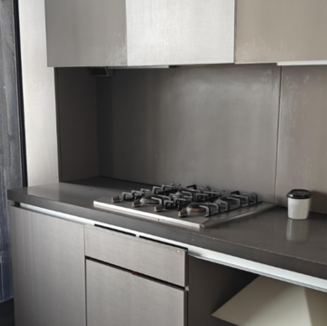 Kitchen in 3 BHK Apartment at Lodha The World Towers World One Tier 2, Empire Mill – for Rent