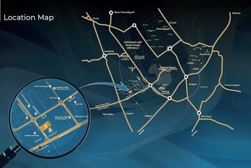 4 BHK Apartment – Map Location View at Sector 83 - for Sale