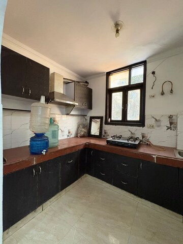 Kitchen in 3 BHK Builder Floor at Saket – for Rent