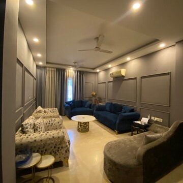 Living Room in 3.5 BHK Builder Floor at Sushant Lok I – for Sale