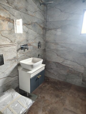 Bathroom in 3 BHK Builder Floor at Dhakoli – for Sale