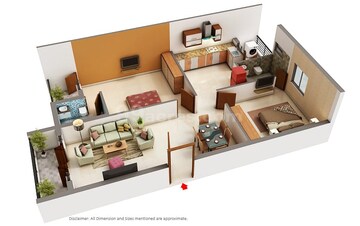 Furnished Amenities in 2 BHK Apartment at Keerthi Surya Shakthi Towers, Hoodi – for Sale